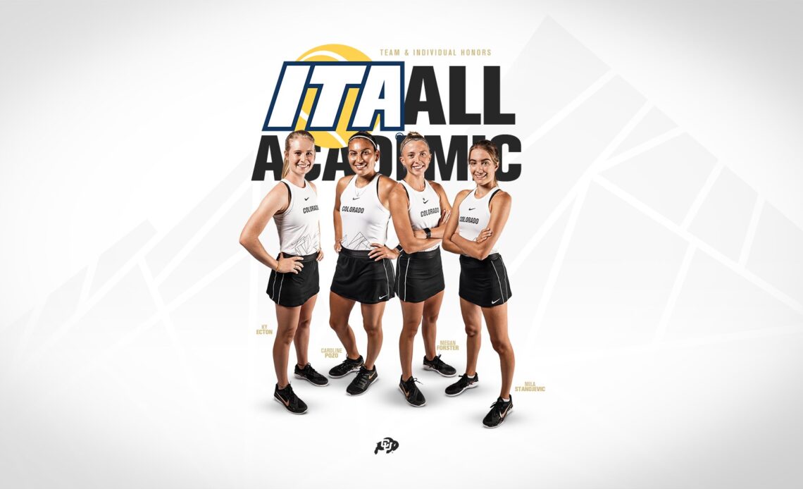 Four Buffs Named ITA Scholar-Athletes