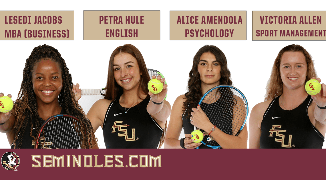 Four From Women’s Tennis To ACC Academic Honor Roll