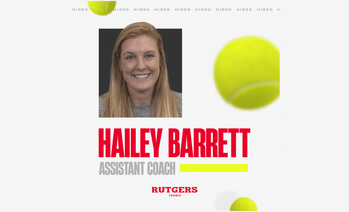 Hailey Barrett Hired as Assistant Women’s Tennis Coach