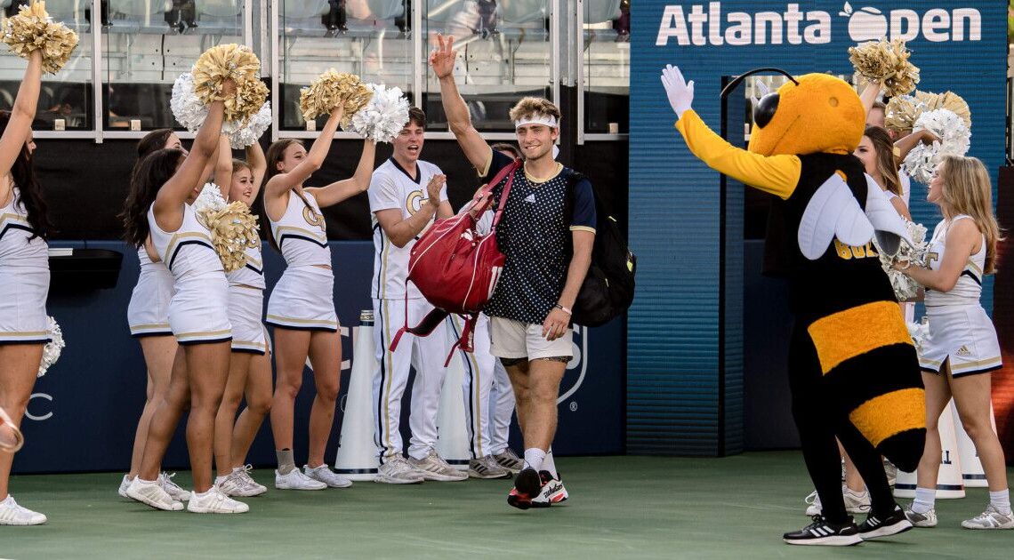 Martin Cruises in Atlanta Open First Round – Men's Tennis — Georgia Tech Yellow Jackets
