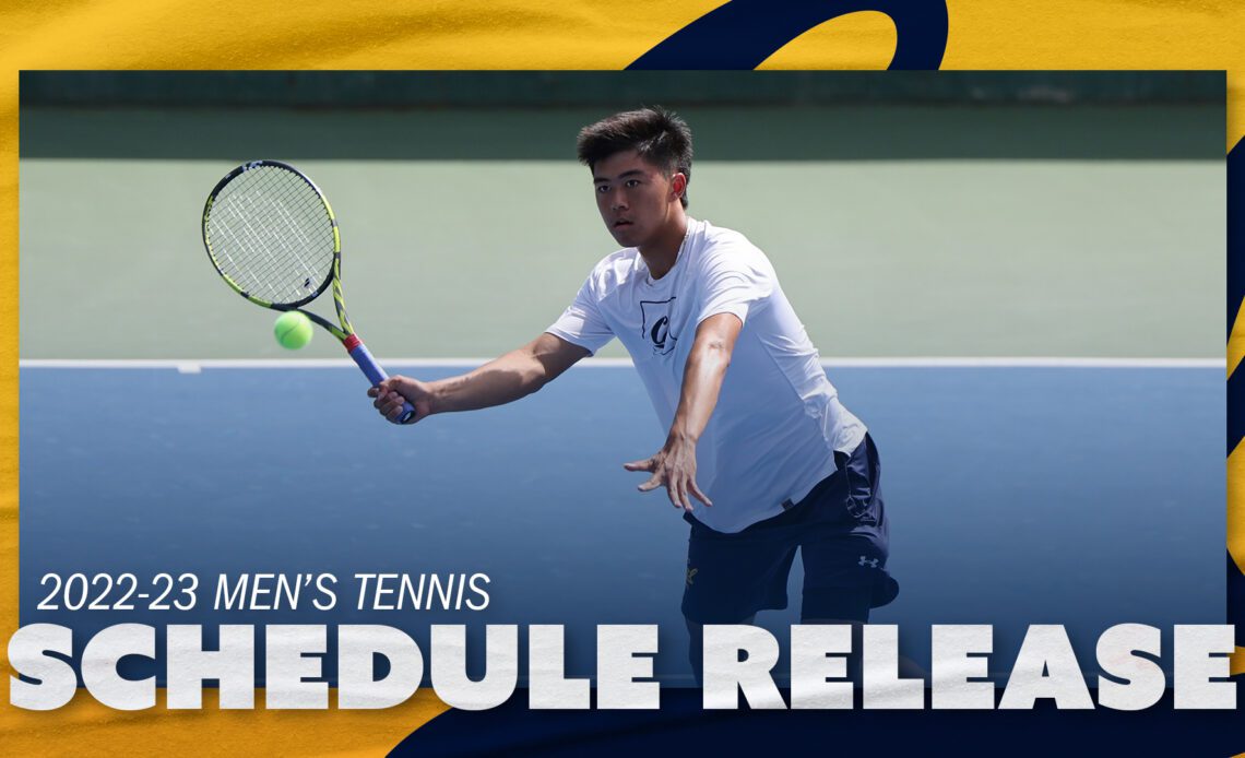 Men’s Tennis Announces 2022-23 Schedule