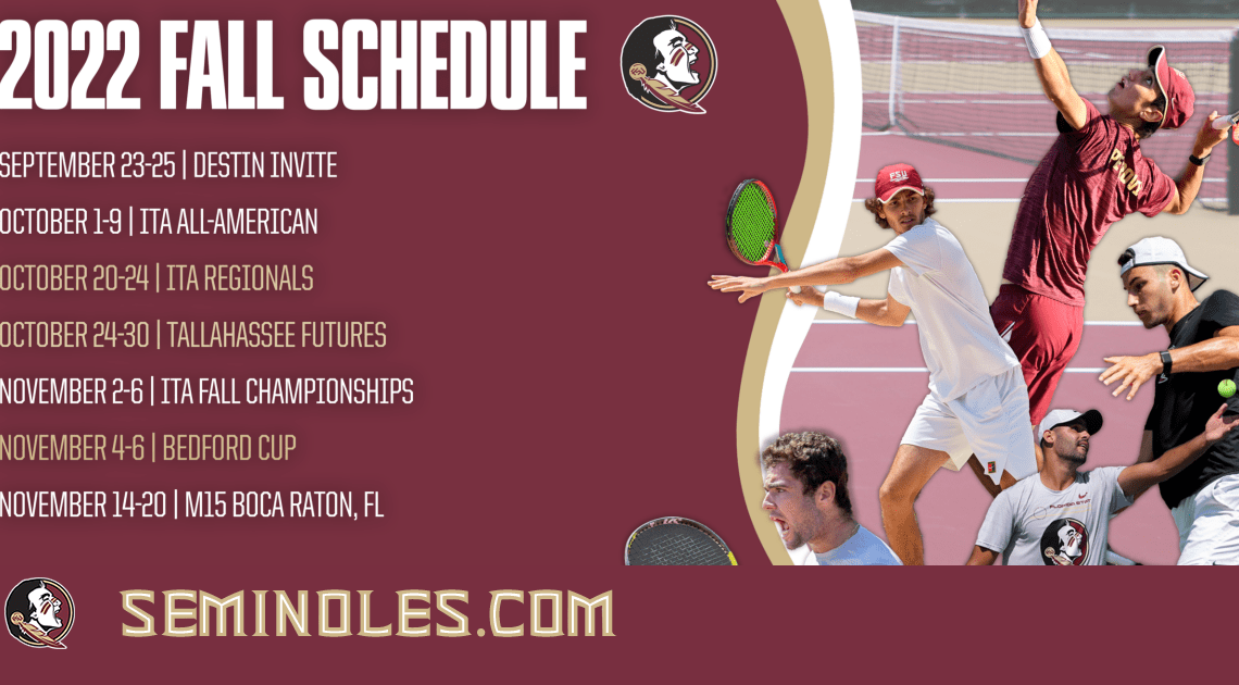 Men’s Tennis Announces Fall 2022 Schedule