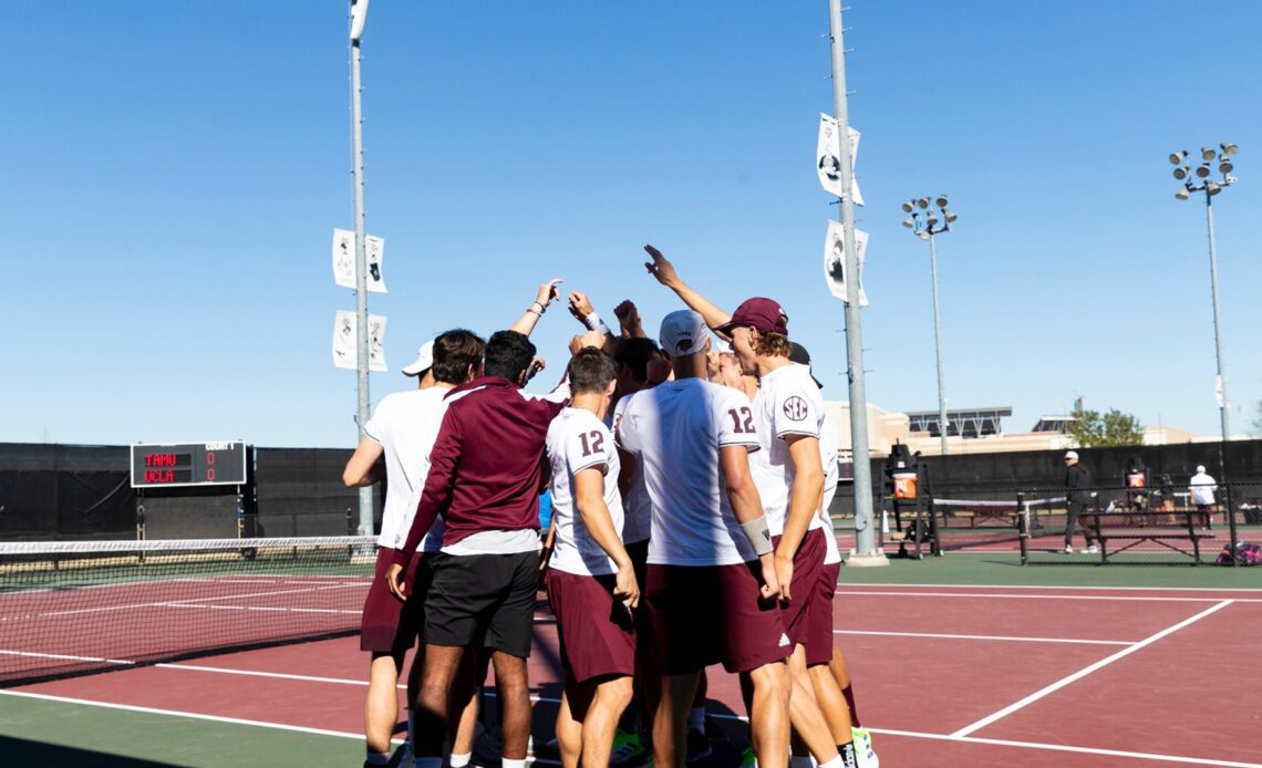 Men’s Tennis Garners Five ITA Preseason Rankings - Texas A&M Athletics