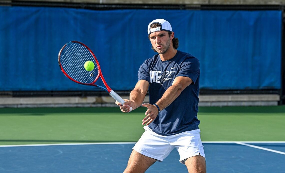 Men's Tennis Opens Spring Season at Old Dominion