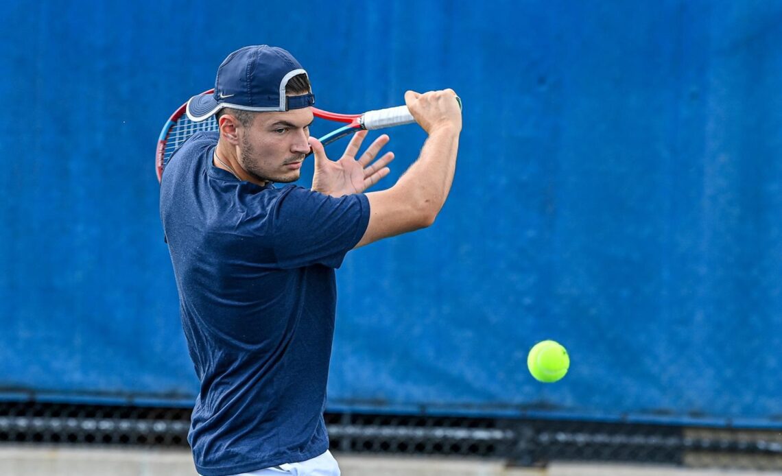 Men's Tennis Prepares for Weekend Set of Matches