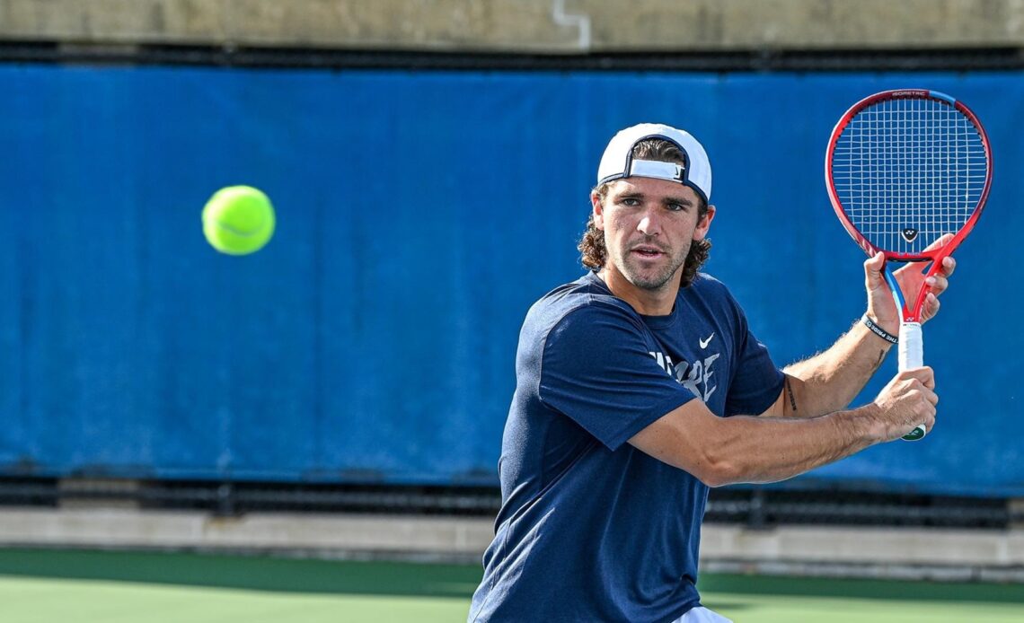 Men's Tennis Readies for Road Match Against Penn