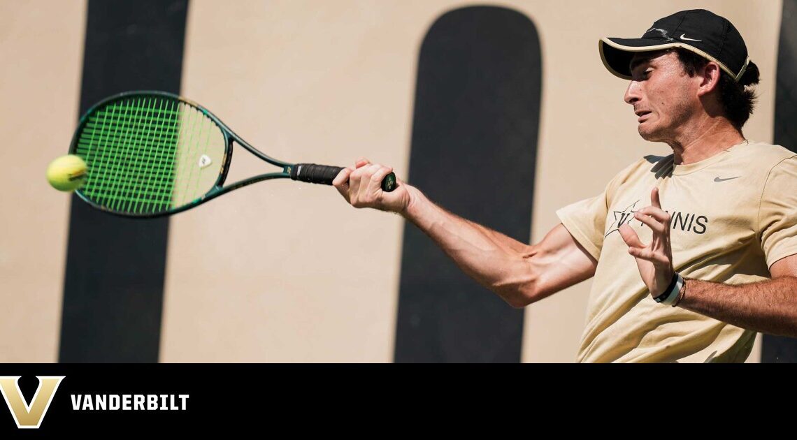 Men's Tennis | Trio Lead Dores on First Day of Commodore Invite