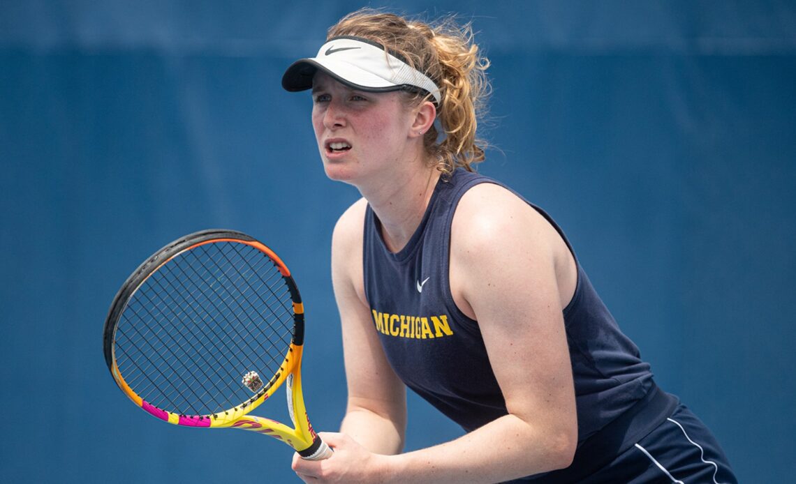 Miller Falls in NCAA Singles First Round