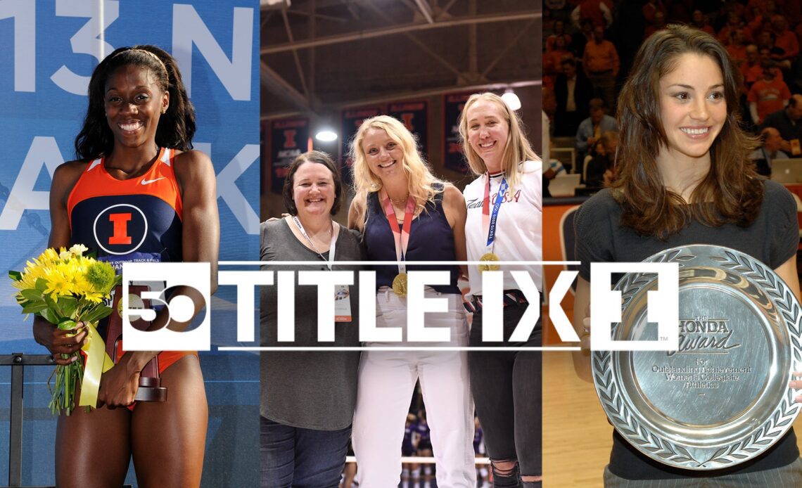 Most Recent Decades Feature Record-Breaking Illini Women’s Athletes