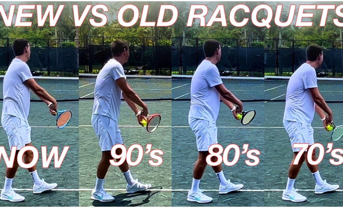 NEW vs OLD Tennis Racquets | Tie-Break PLAY TEST