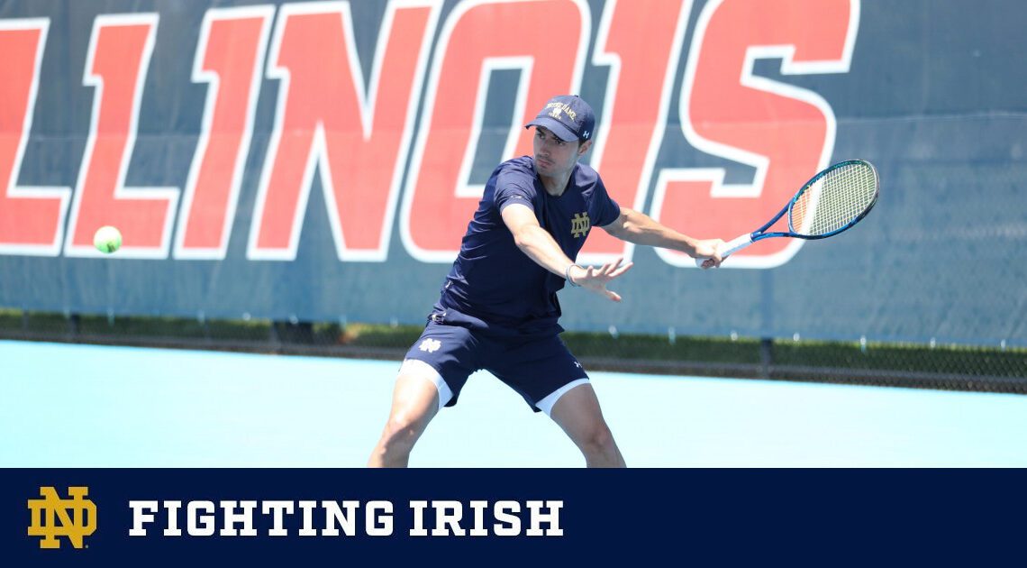 Nefve Victorious in Opening Round of NCAA Singles Tournament – Notre Dame Fighting Irish – Official Athletics Website