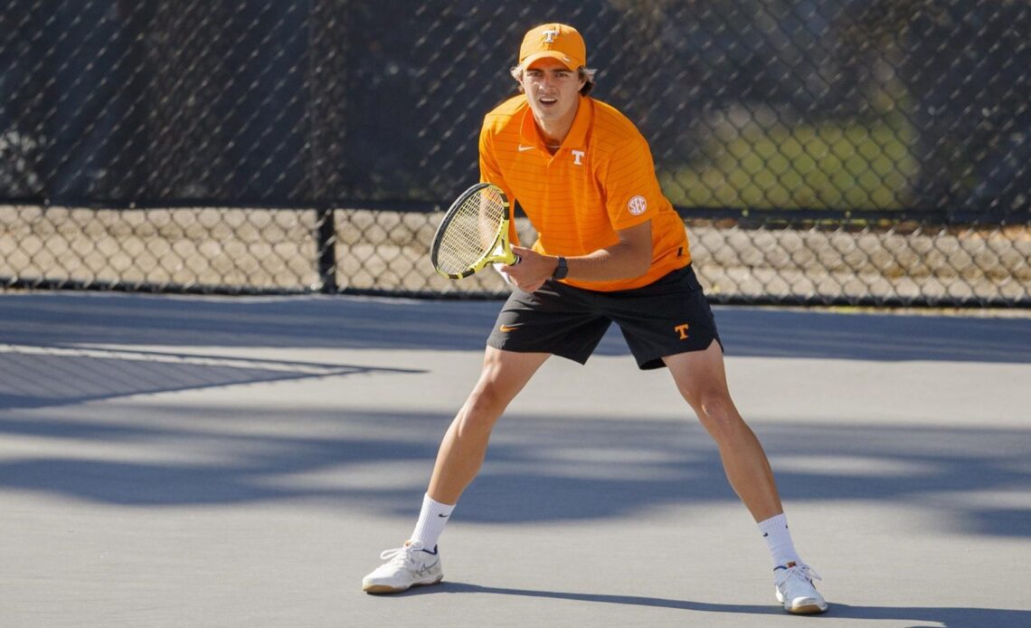 KNOXVILLE, TN - April 01, 2022 - Adam Walton of the Tennessee Volunteers during the game between the Arkansas Razorbacks and the Tennessee Volunteers at Barksdale Stadium in Knoxville, TN. Photo By Emma Corona/Tennessee Athletics