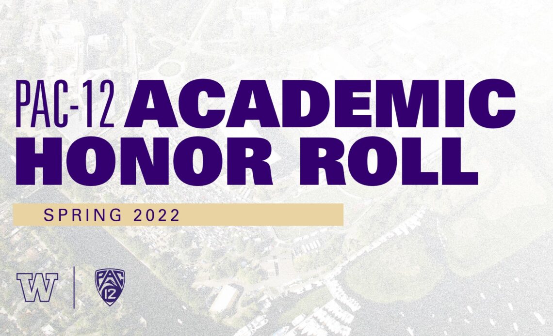 Ninety-Seven Huskies Earn Place On Pac-12 Spring Academic Honor Roll