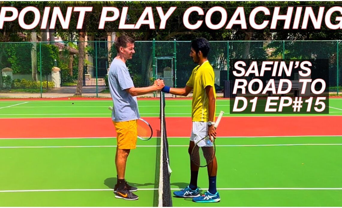 Point Play Coaching | Safin’s Intensity Needs to Improve | Road to D1 EP#15