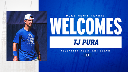 Pura Returns to Join Men's Tennis Staff