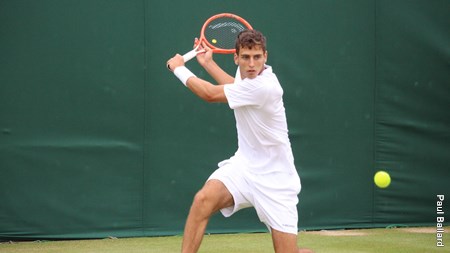 Rodenas Represents Spain at Wimbledon Junior Championships