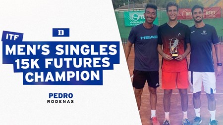 Rodenas Wins ITF 15K Futures in Spain