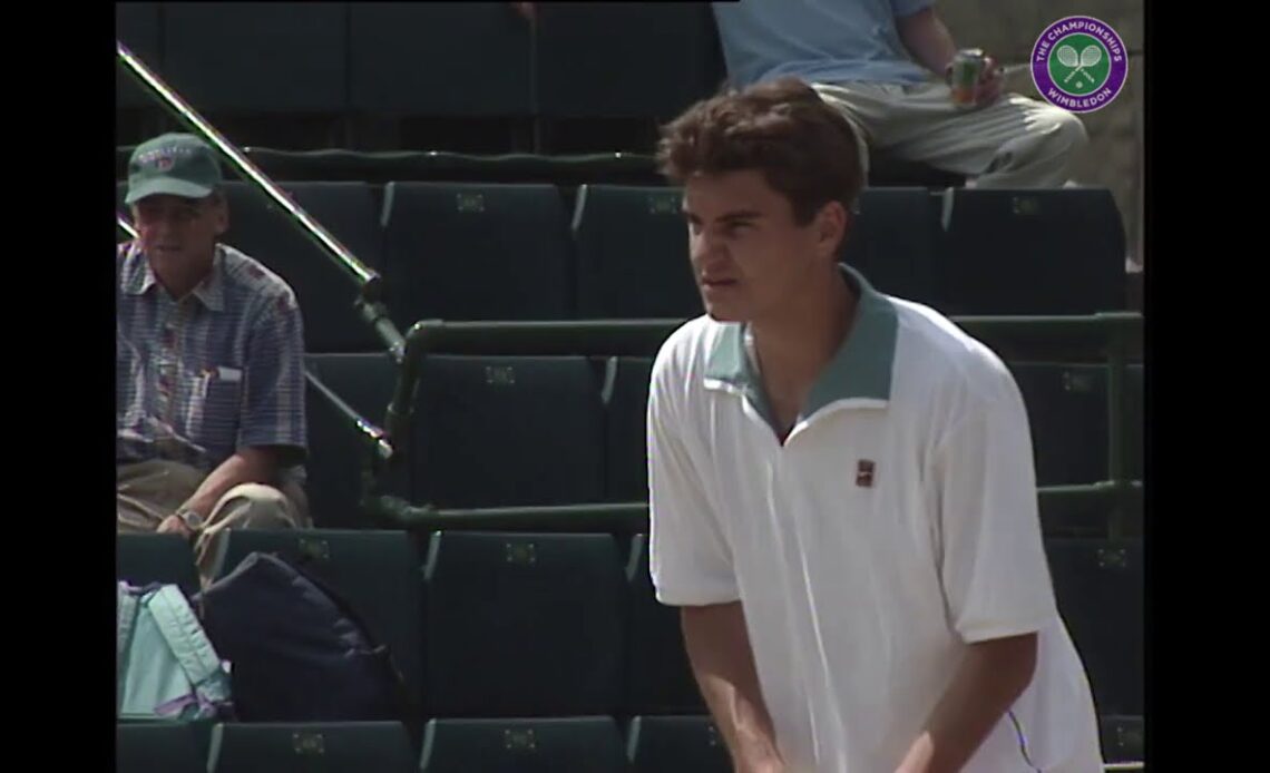 Roger Federer | 1998 Wimbledon Boys' Singles Final vs Irakli Labadze | Full Match