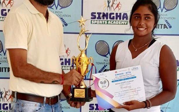 Sharanya wins title - The Hindu