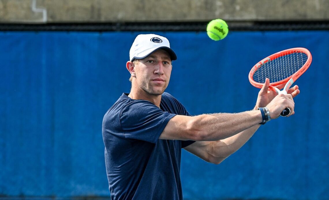 Singles Comeback Lifts Men's Tennis Over Indiana, 4-3
