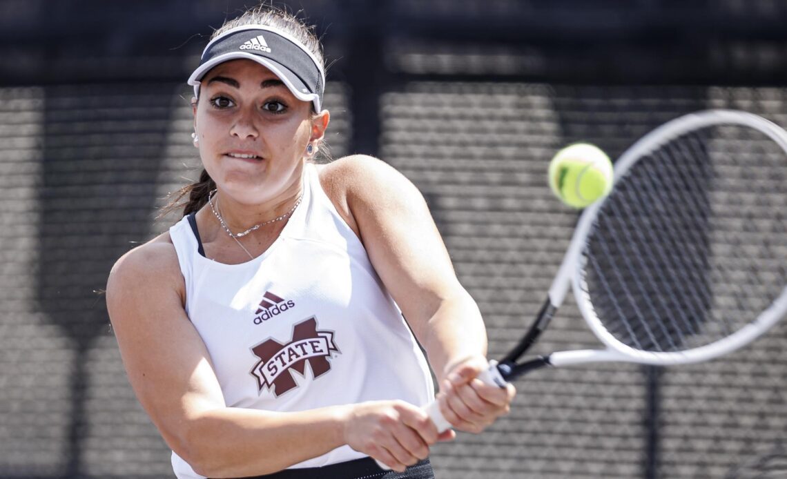 Tagliente Enjoys Her First Taste Of College Tennis