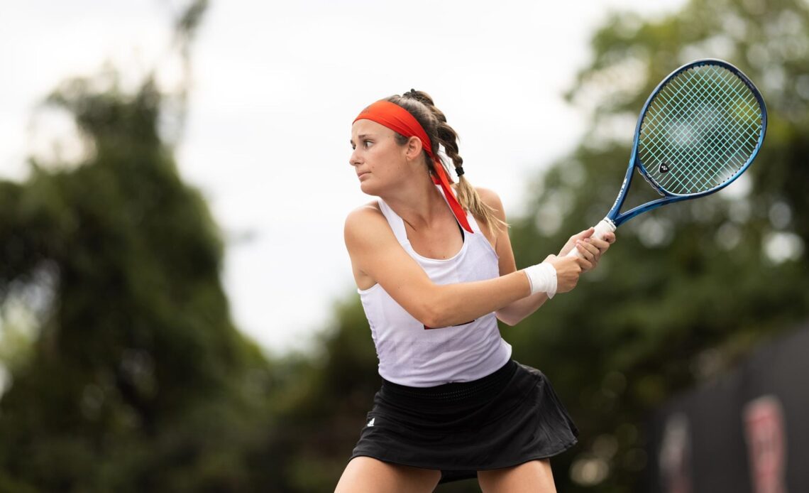 Tennis Wraps Regular Season at Penn State & Ohio State