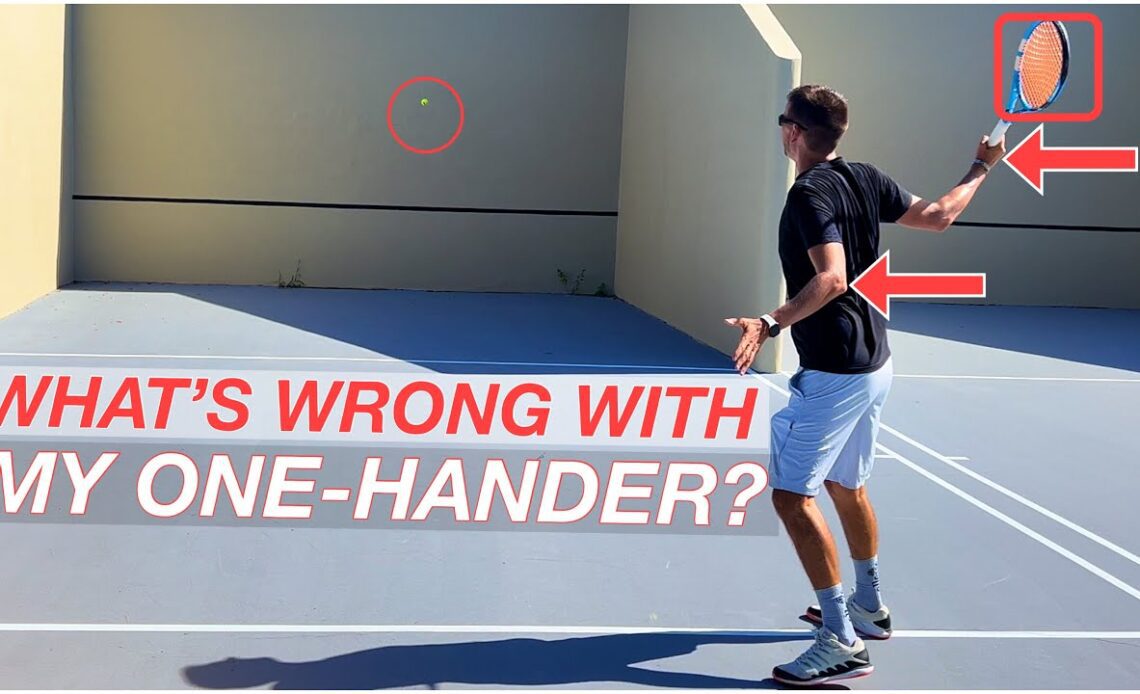 The 3 Biggest Mistakes on my One-Handed Backhand