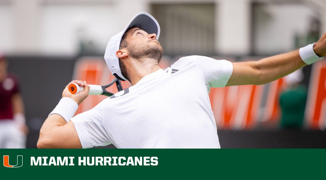 Three Hurricanes Tabbed ITA Scholar-Athletes – University of Miami Athletics