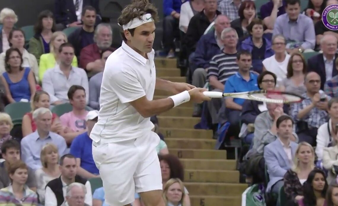 Top 10 'Only Roger Federer' Shots at Wimbledon