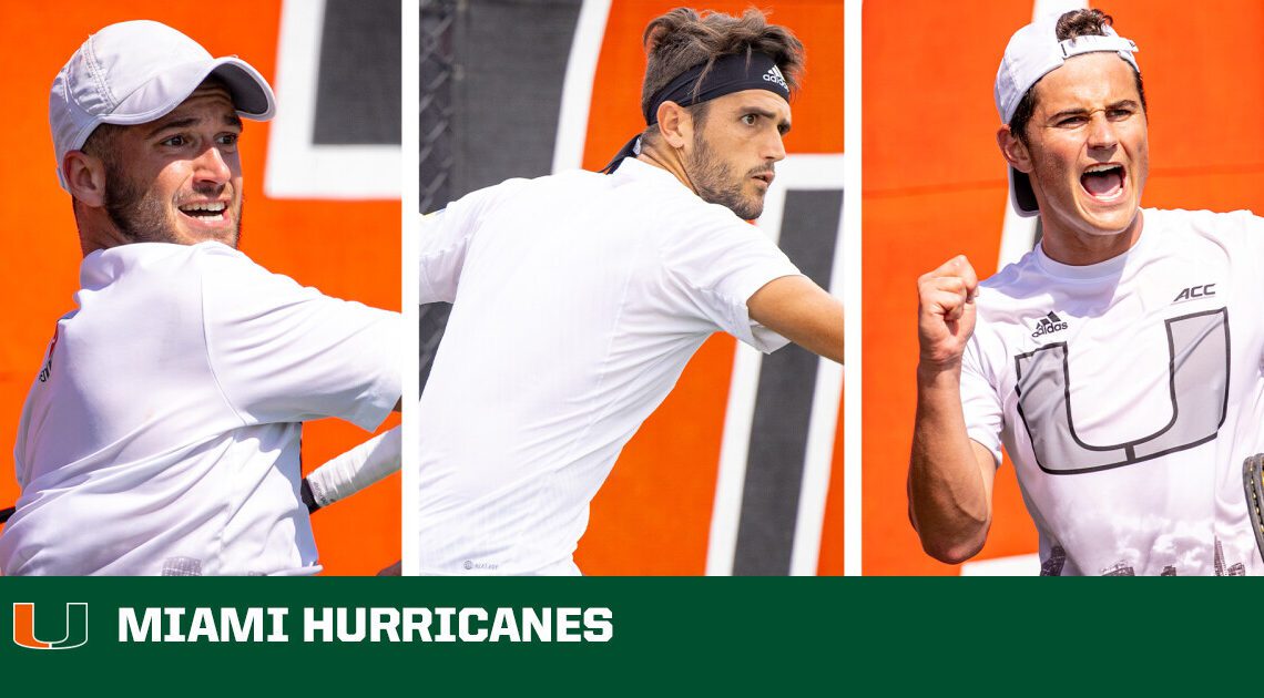 Trio of Hurricanes Selected to All-ACC Academic Team – University of Miami Athletics