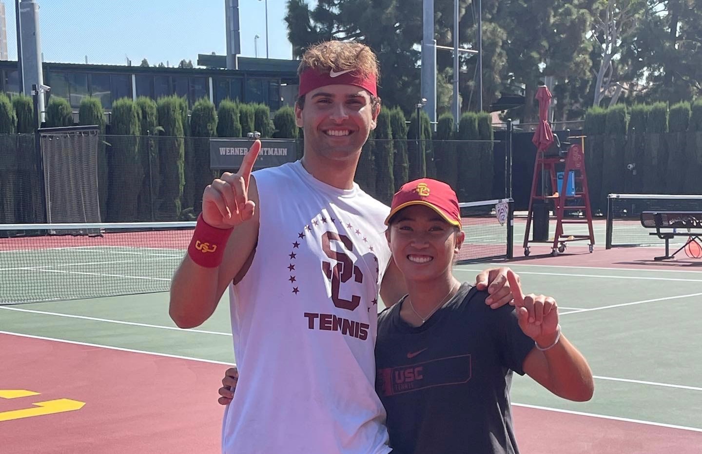 Trojans Eryn Cayetano Stefan Dostanic Top ITA Preseason Rankings VCP Tennis