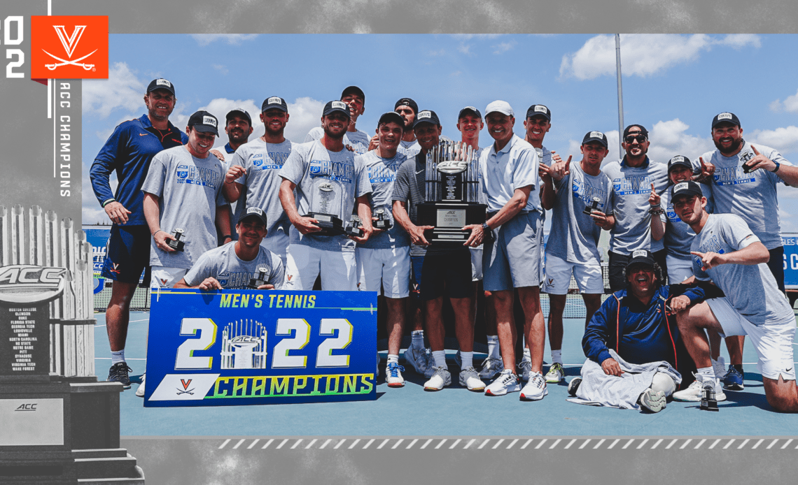 Virginia Outlasts North Carolina, 4-3, to Win ACC Men’s Tennis Championship