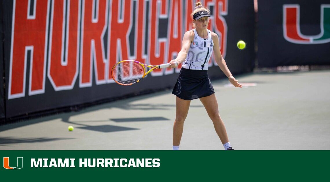 W. Tennis to Open 2022-23 at Fall Ranked Spotlight – University of Miami Athletics