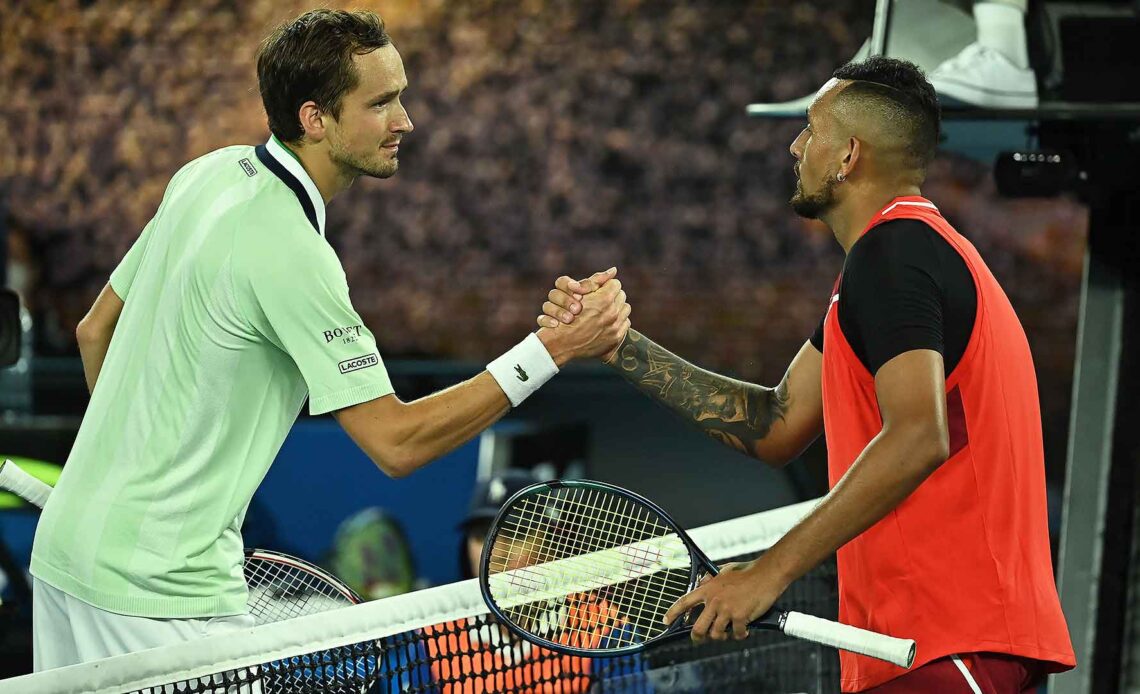 What is the ATP Head2Head Rivalry Between Nick Kyrgios & Daniil Medvedev? | ATP Tour