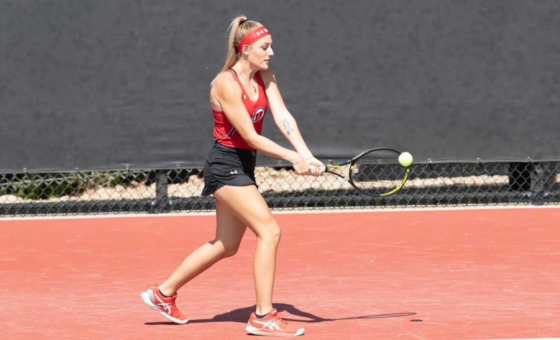 Women’s Tennis Concludes the Second Day of USD Intercollegiate Invite