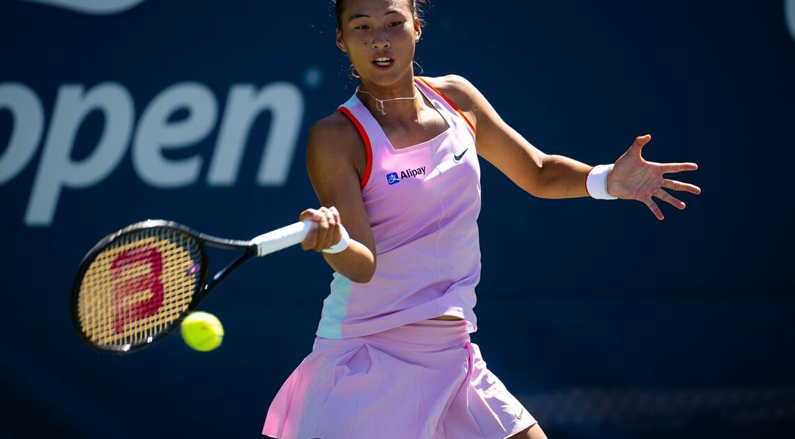 Zheng Qinwen leads Chinese quartet making history at the US Open