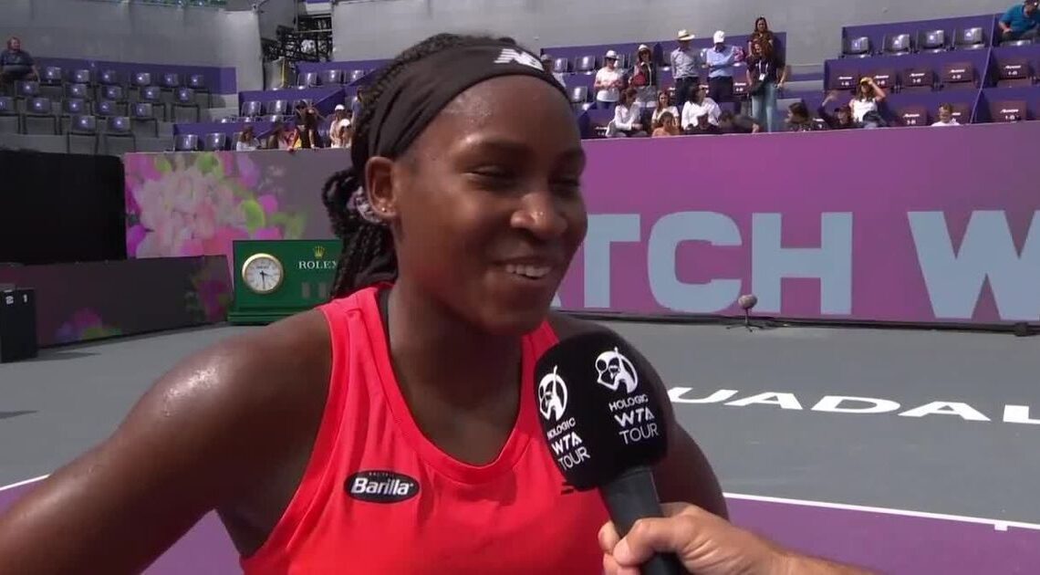 'Buy one, get one free!': Coco Gauff reacts to qualifying for WTA…