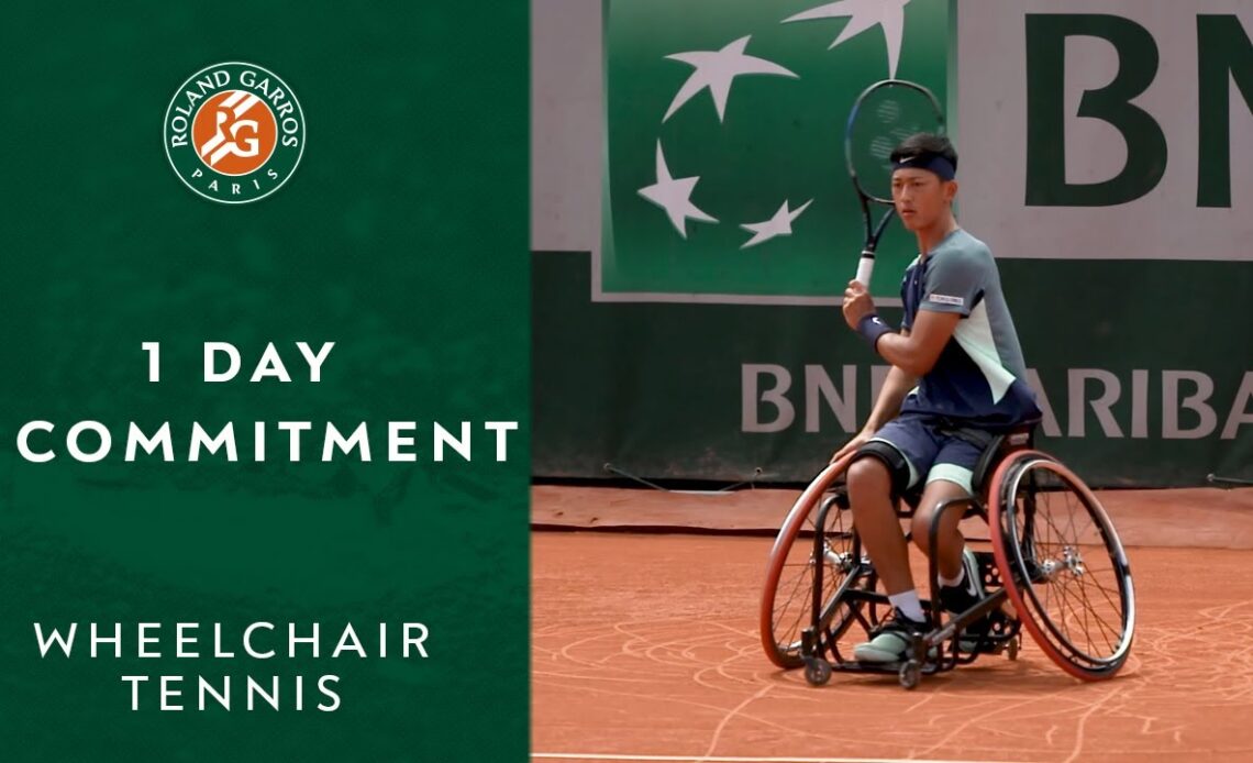 1 Day 1 Commitment : Wheelchair Tennis | Roland-Garros 2022