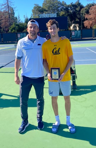 Head coach Kris Kwinta (left) and Ryder Jackson (right)