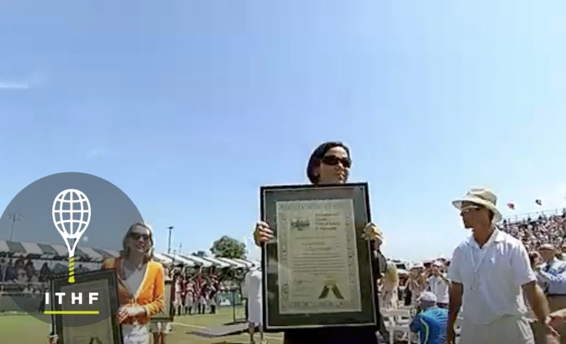 2014 International Tennis Hall of Fame Induction Ceremony