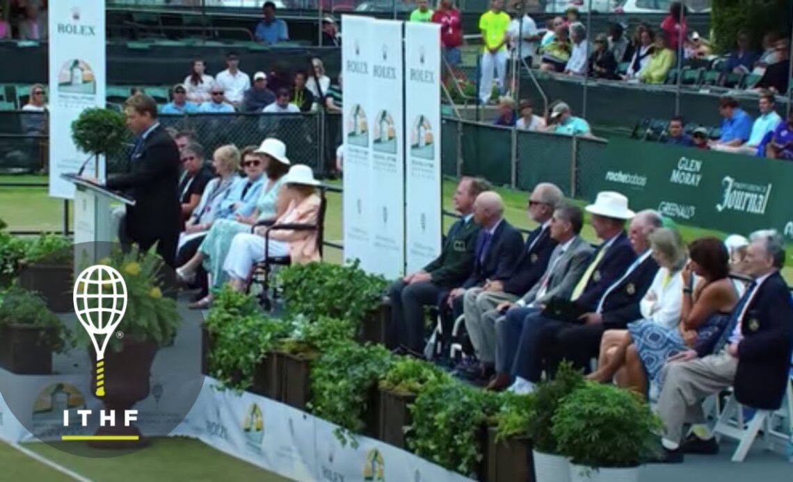 2015 ITHF International Tennis Hall of Fame Induction Ceremony