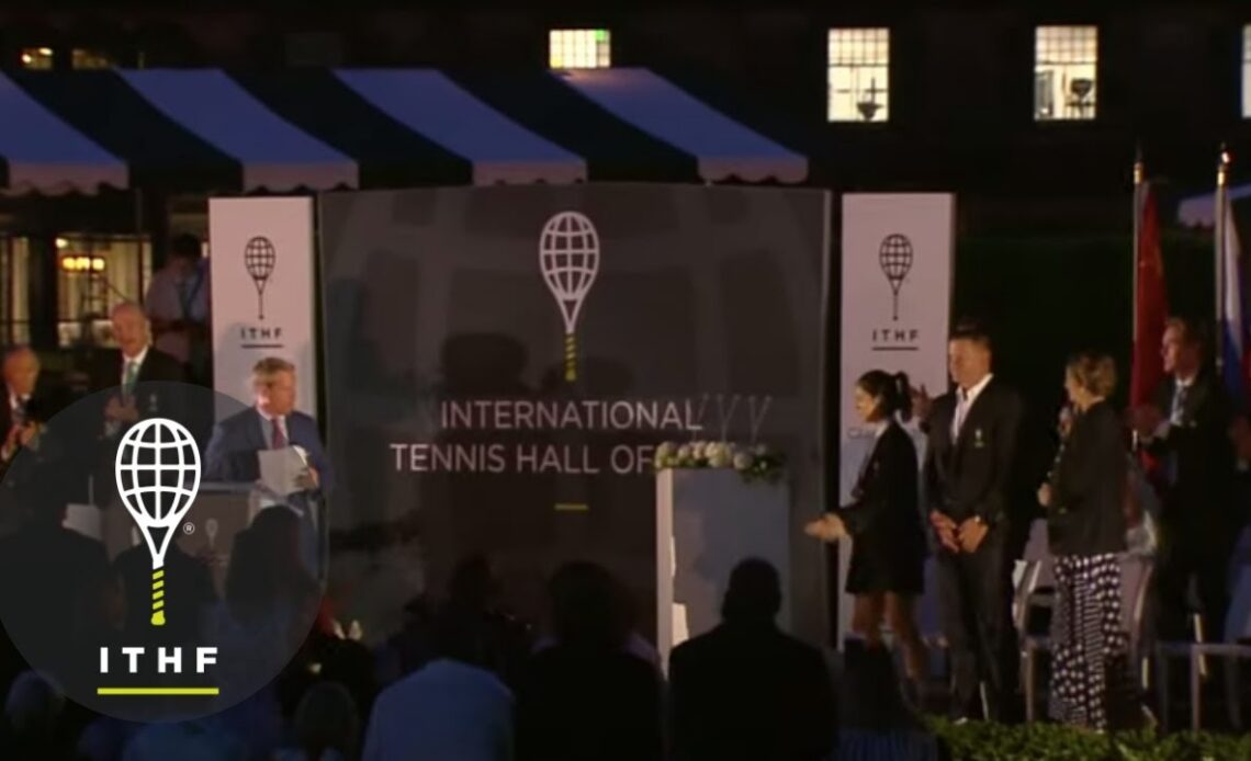 2019 International Tennis Hall of Fame Induction Ceremony