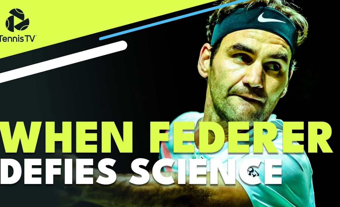 41 Roger Federer Shots That Defied Science 🧬