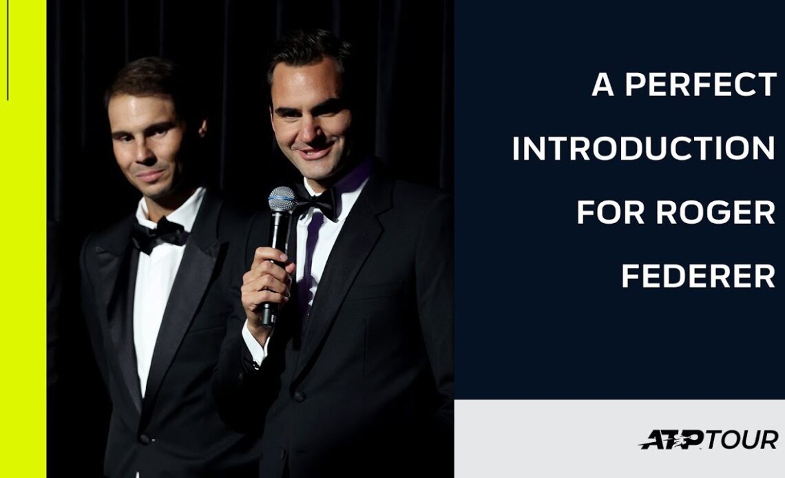 A peRFect introduction at the Laver Cup Gala