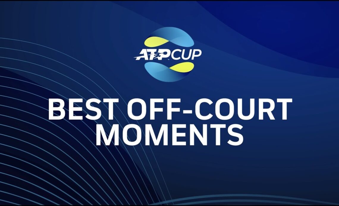 ATP Cup | Best Off-Court Moments