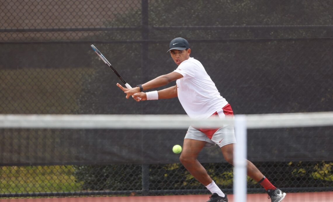Alabama Men’s Tennis Enzo Aguiard Will Play In The Singles Main Draw Championship Match At The ITA Southern Regional Championships