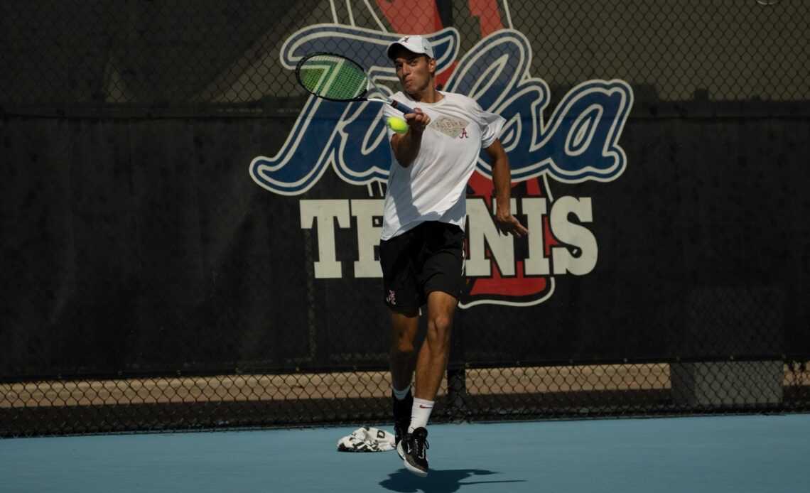 Alabama Men’s Tennis’ Planinsek and Samofalov Fall in Main Draw At The ITA All-American Championships