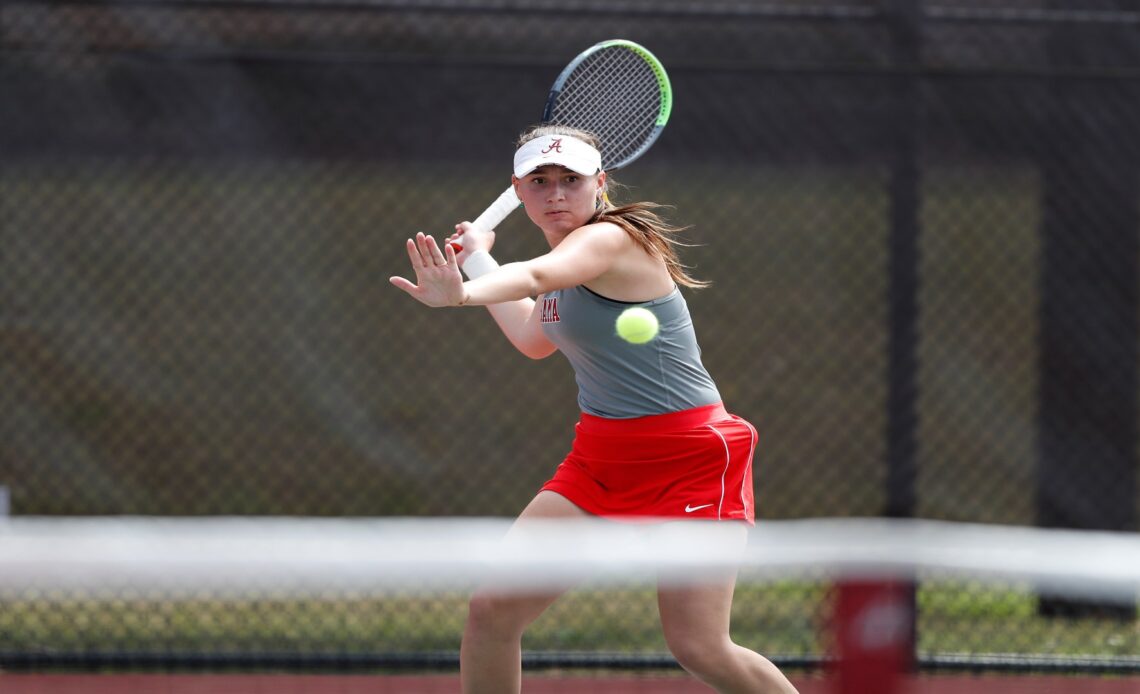 Alabama Women’s Tennis Has Strong Showing On Day Three Of ITA Southern Regional Championships