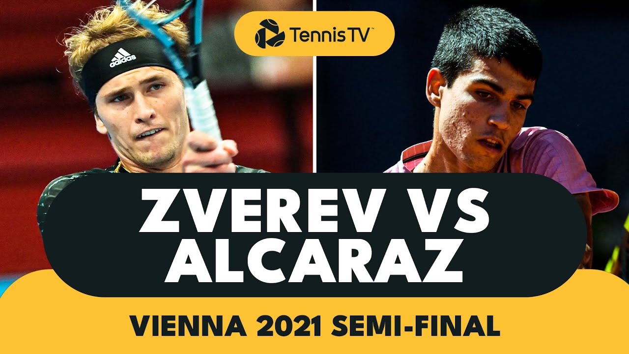 Alexander Zverev vs Carlos Alcaraz Extended Highlights | Vienna 2021