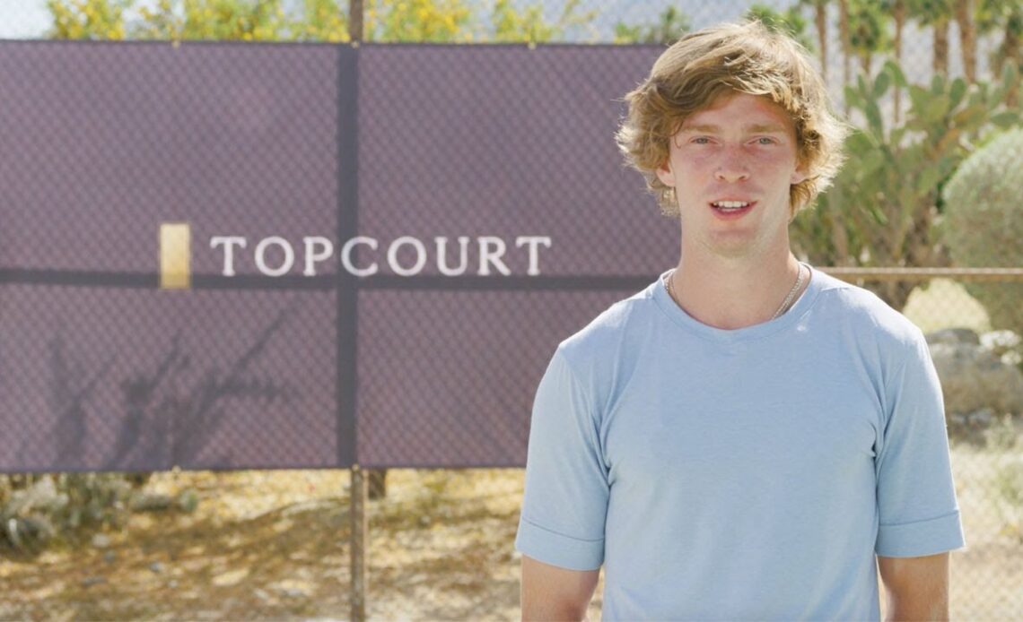 Andrey Rublev | ATP x TopCourt Tutorial
